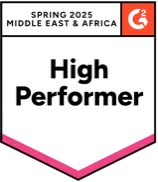 Badge for high performer in Middle East & Africa