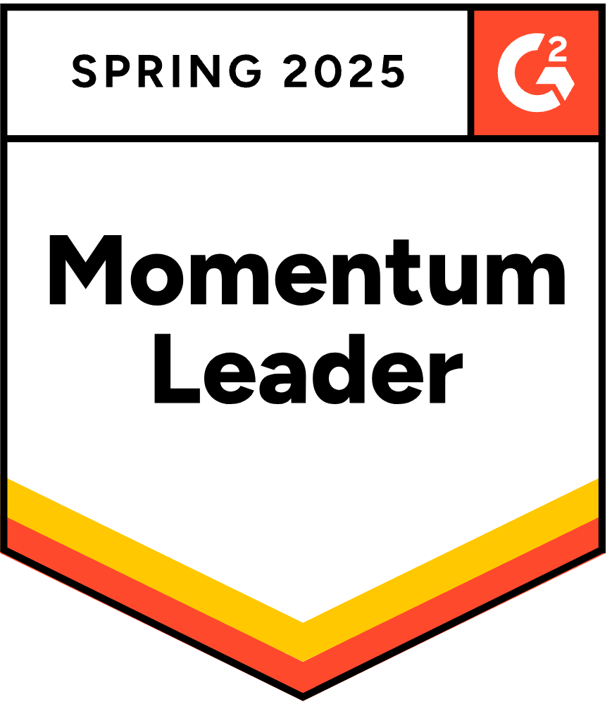 Badge for momentum leader